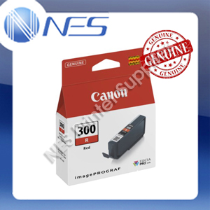Canon Genuine PFI-300R Red Ink Cartridge PFI300R for Canon PRO300